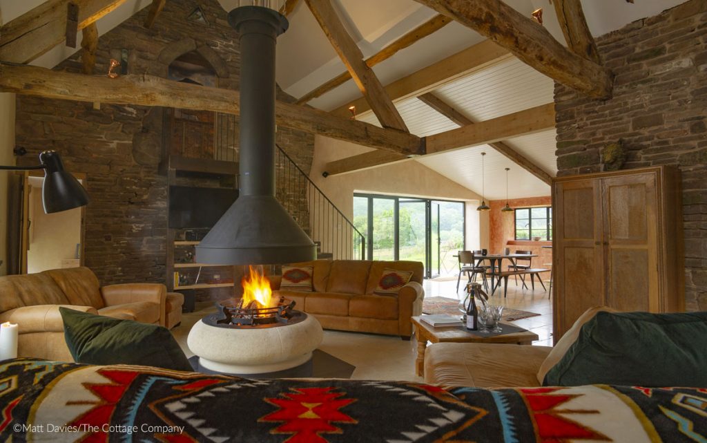 fforest barn living room